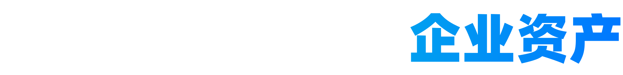 资产